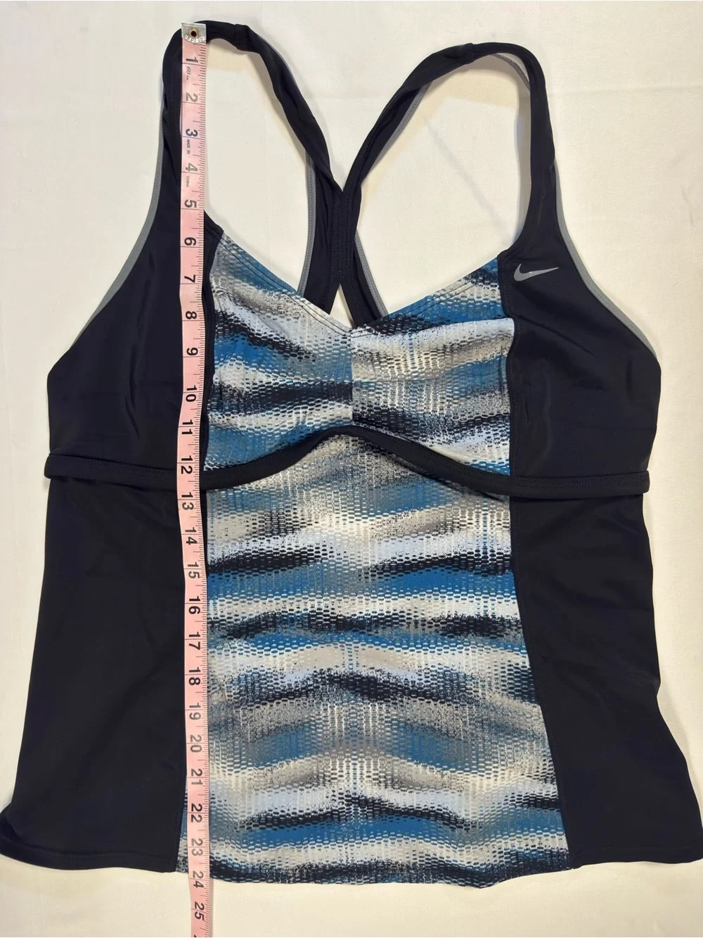 Nike Womens XL Tankini Swim Tops Racerback Athletic Swimsuit Lot of 2